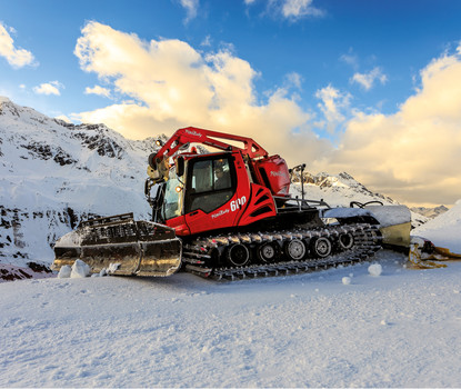 Pistenbully in Hochgurgl