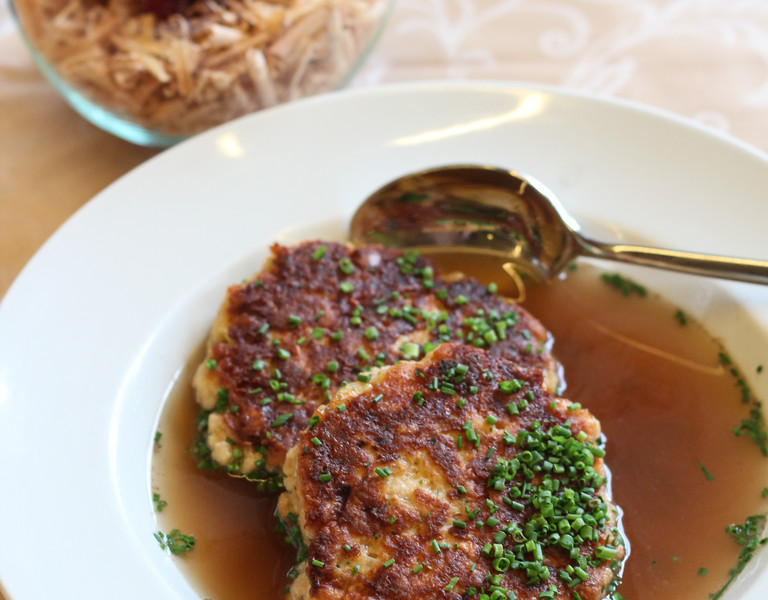 fried cheese dumpling a la<br/>hirschen in längenfeld