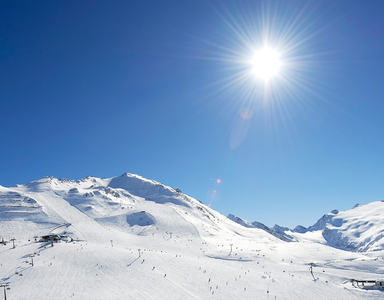 On top of the Alps: Hochgurgl