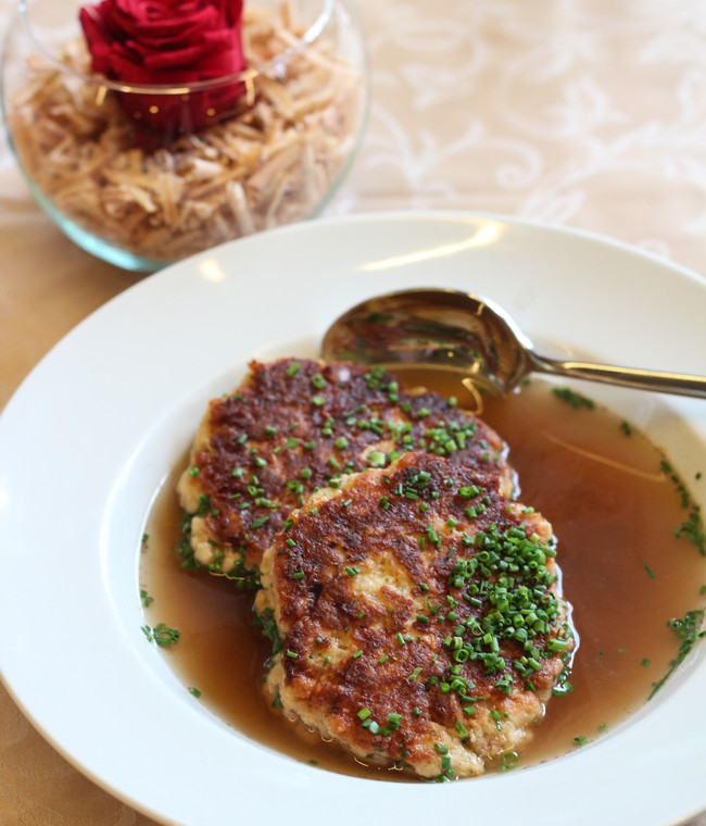 fried cheese dumpling a la<br/>hirschen in längenfeld