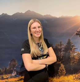 Sarah Schöpf, Mitarbeiterin Riml Sports Hochgurgl<br/>