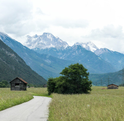 Am Inn ist Radfahren in – der Inntalradweg 