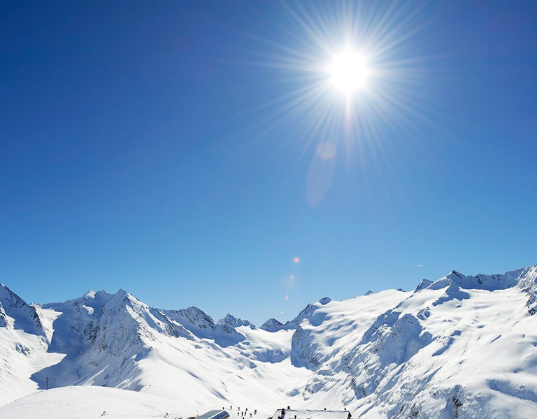 On top of the Alps: Hochgurgl