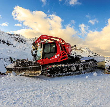 Pistenbully in Hochgurgl